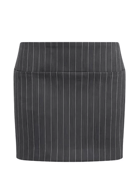 Fusta mini Dondup cu dungi gri