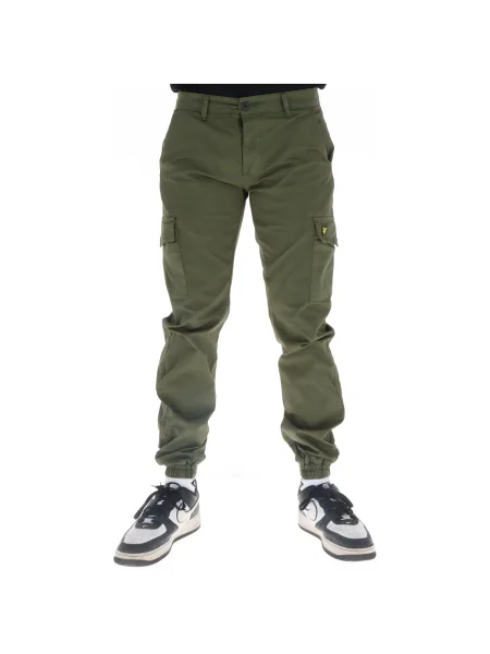 Pantaloni Lyle & Scott kaki