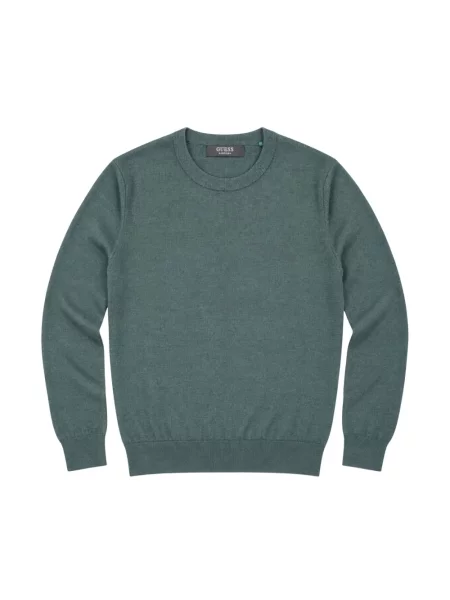 Sweter Guess wełniany zielony