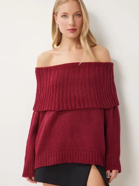 Pulover Happiness İstanbul roșu