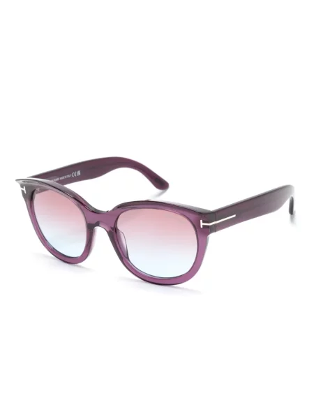 Saulės akiniai Tom Ford Eyewear violetinė