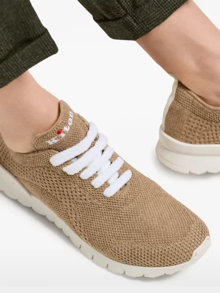 Sneakerși Kiton cu șireturi din dantelă