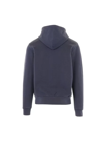 Bluza z kapturem Polo Ralph Lauren z kapturem z długim rękawem niebieska