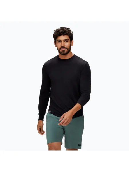 Tricou Hoka alergare lung negru
