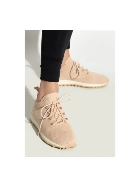 Sneakersy Jimmy Choo beżowe