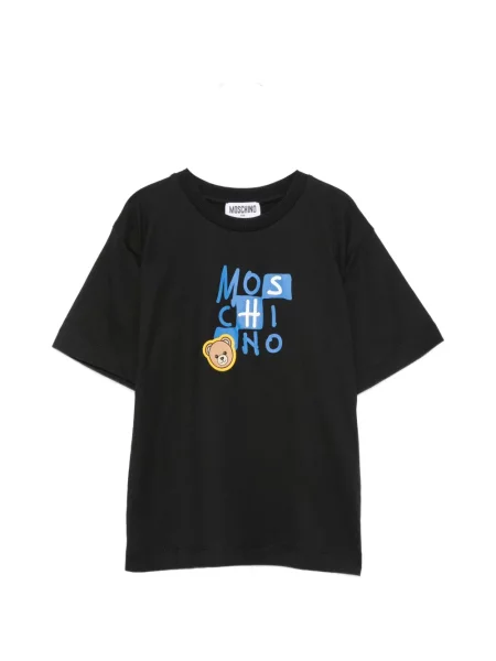 Gyerek póló Moschino fekete