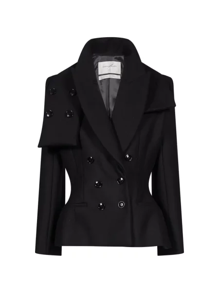 Sacou Matières Fécales asimetric negru