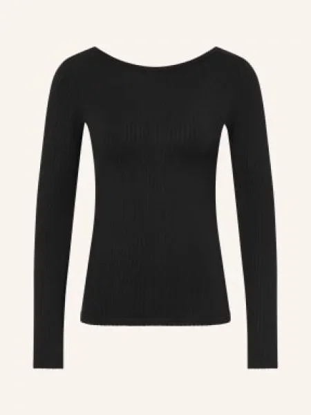 Sweaty Betty Koszulka Z Długim Rękawem Mindful schwarz czarna