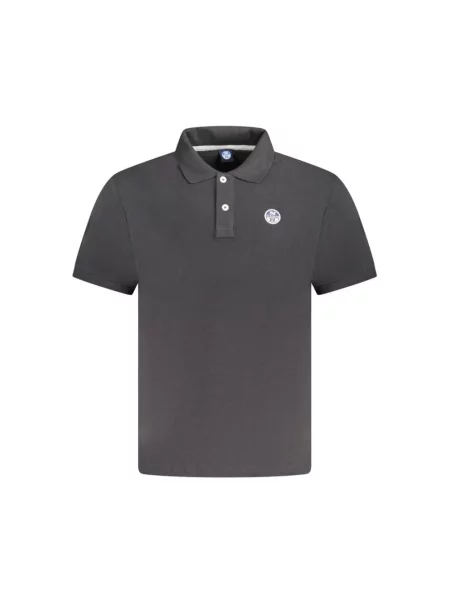 Koszulka polo North Sails z autografem czarna