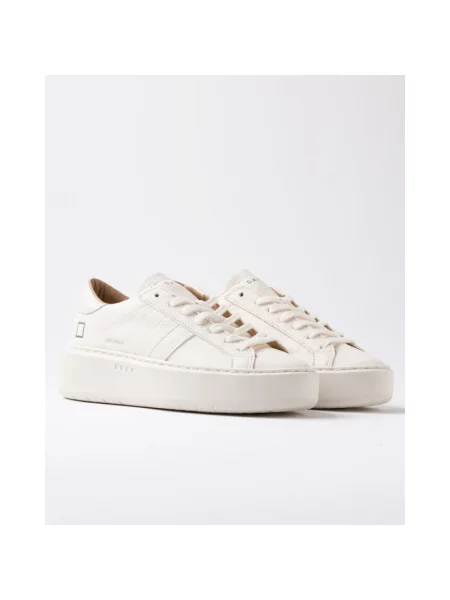 Sneakersy D.a.t.e. skórzane białe