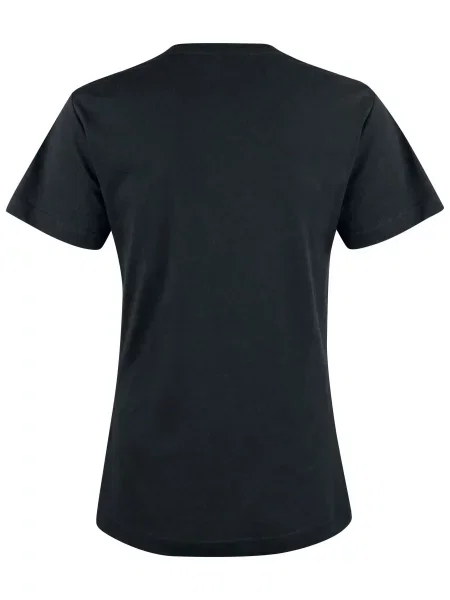 Clique Premium Fashion-T – Premium koszulka z bawełny – black czarna