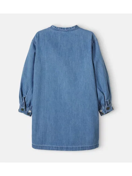 Gyerek denim ruha Stella Mccartney kék