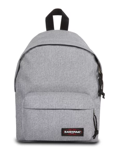 EASTPAK Rucsac Orbit gri amestecat / roșu carmin / negru / alb