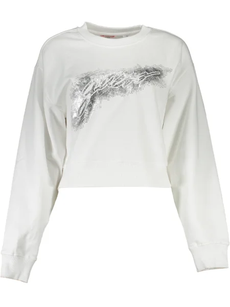 Hanorac Guess Jeans alb