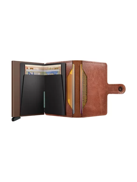 Secrid bőr pénztárca MV-Cognac-Brown barna