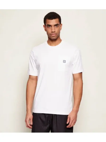 Tricou Hugo Boss N-Aaron T-Shirt Multicolor M alb