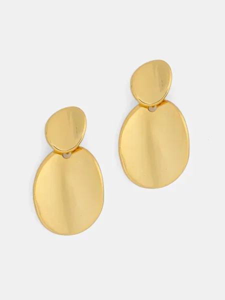 Pozlaćene naušnice Answear.LAB zlatna