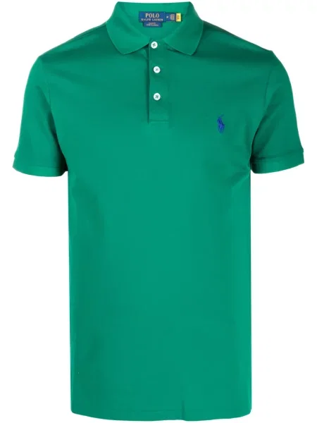 Pantaloni scurți Polo Ralph Lauren cu autograf verde