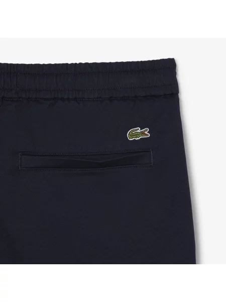 Lacoste Szorty Z Bawełny Stretch Regular Fit niebieski