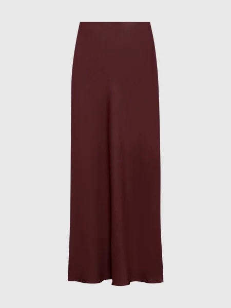 Юбка Brunello Cucinelli бордовая
