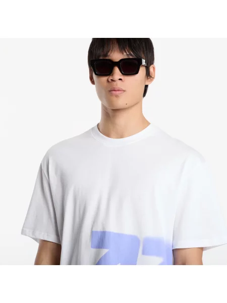 Tričko L/ab C/o Off-white biela