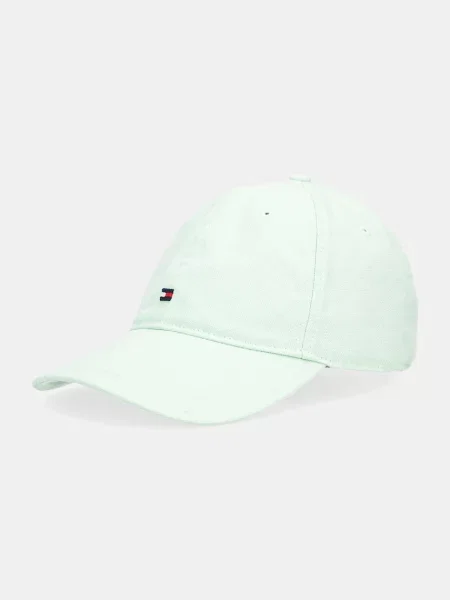 Шапка с козирка Tommy Hilfiger зелено