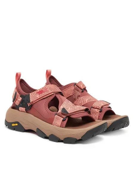 Сандали Teva винено червено