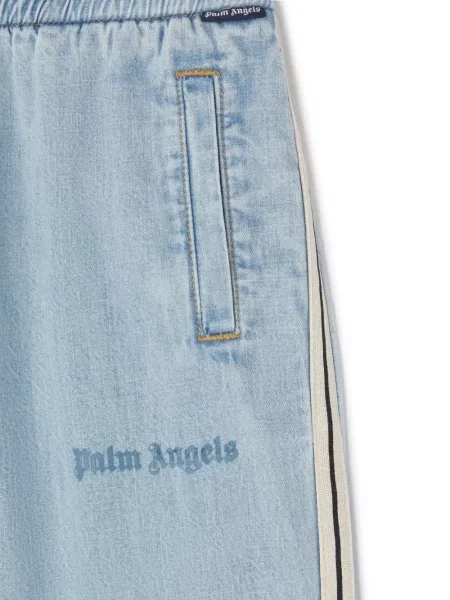 Dětské kalhoty Palm Angels modré