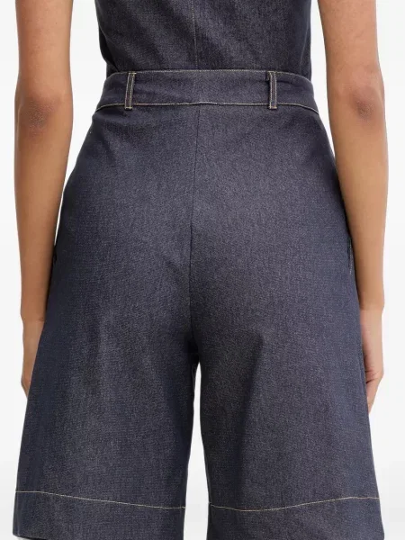 Pantaloni scurți din denim Morgan albastru