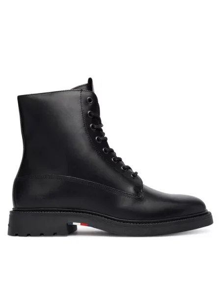 Tommy Hilfiger Μπότες Comfort Lwt μαύρο