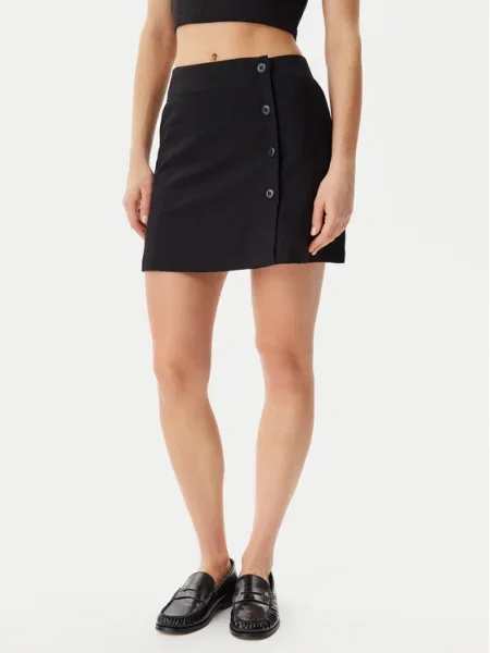 Calvin Klein Jeans Fustă mini negru