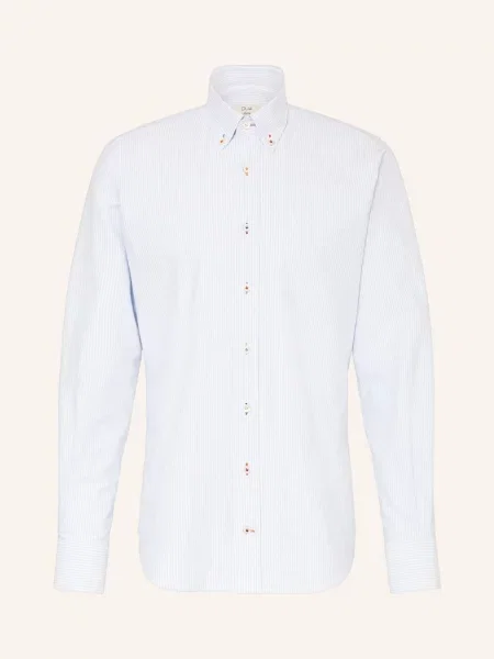 Krojová Košile Win Slim Fit tmavě modrá bílá