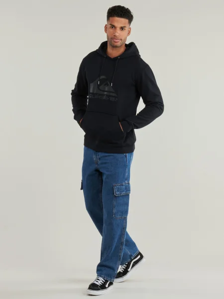 Hanorac cu glugă Quiksilver negru