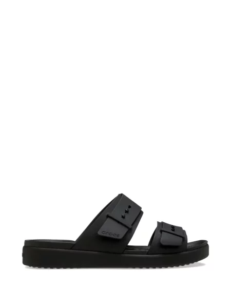 Sandale Crocs cu cataramă cu bretele negru