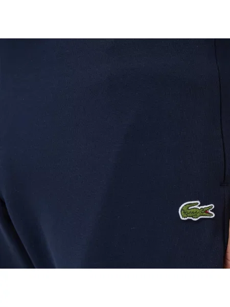 Lacoste Spodnie Dresowe Slim Fit granatowe