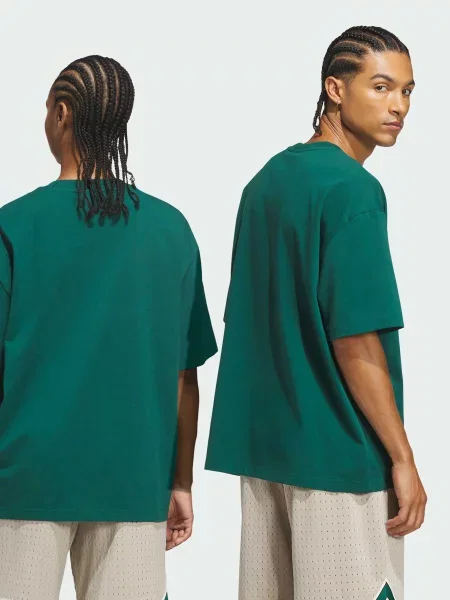 Футболка Adidas зеленая