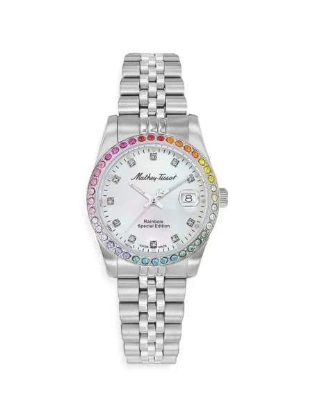Ceas Mathey Tissot clasic alb