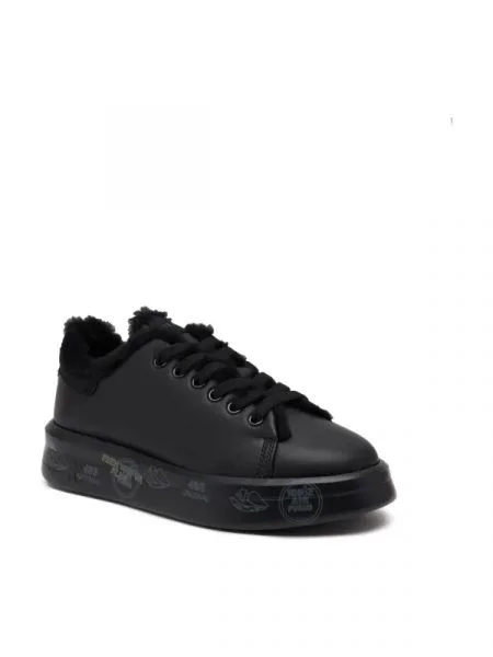 Premiata De piele teniși BELLE negru