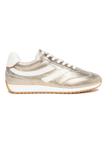 Sneakersy Nerogiardini skórzane żółte