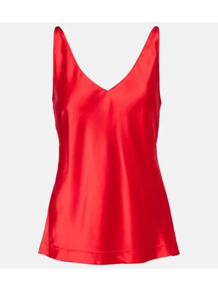 Maiou Dorothee Schumacher din satin roșu