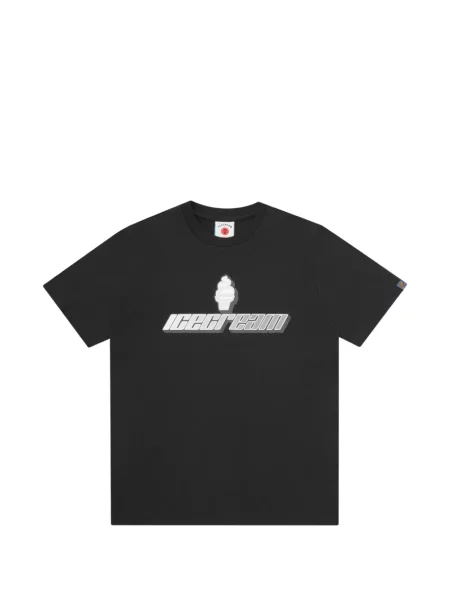 Tricou Icecream cu imagine negru