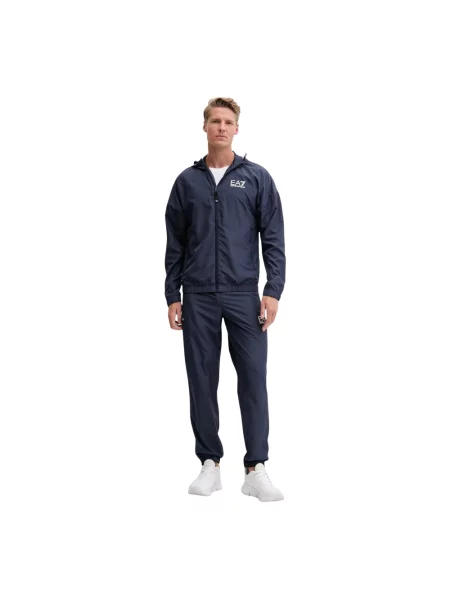 Emporio Armani Dres Granatowy niebieski