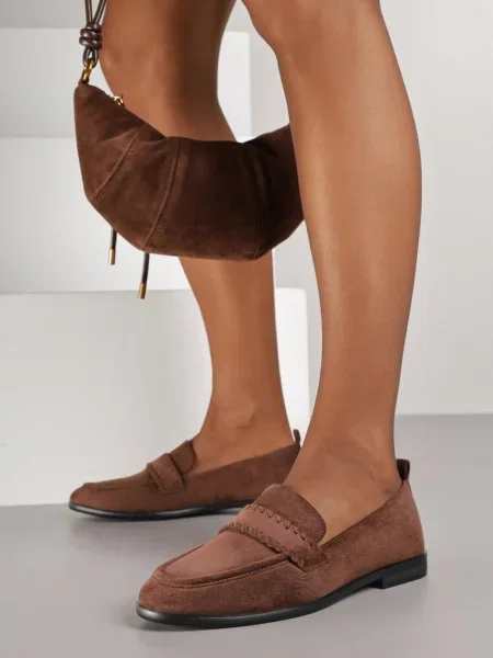 Mocasini Fonarrie maro