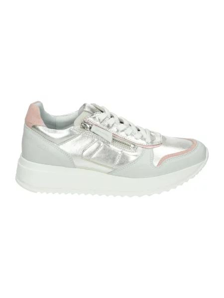 Sneakersy Aqa skórzane szare
