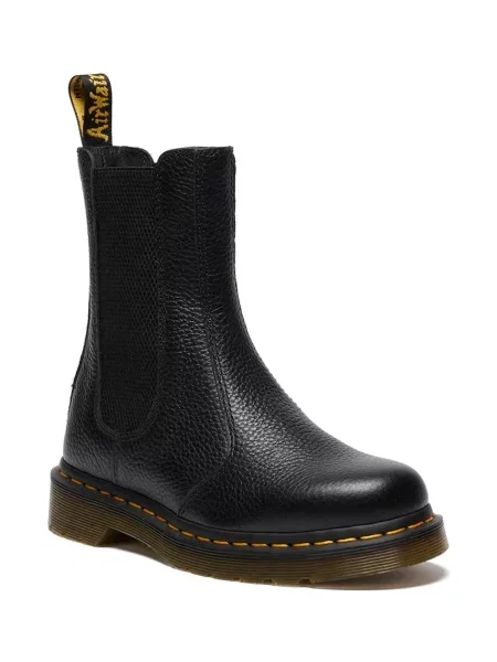 Кожаные ботинки челси Dr. Martens черные