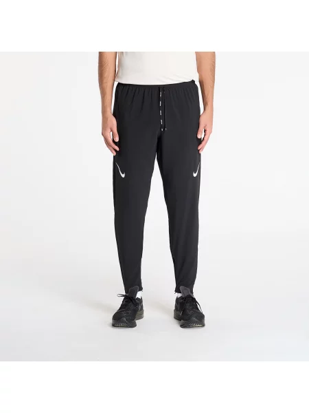 Бігові штани Nike AeroSwift Dri-Fit ADV black/summit white білі