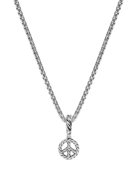 Колие David Yurman сребристо