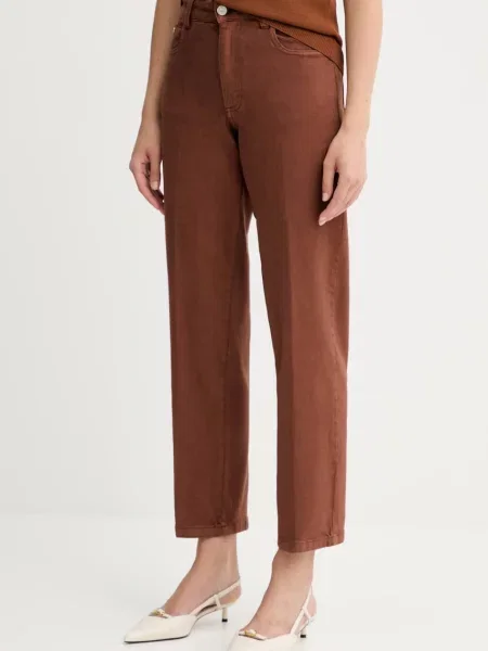 Kavbojke Silvian Heach VALUR rjava