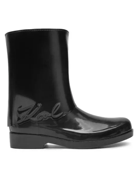 KARL LAGERFELD Гумові чоботи Kalosh чорний