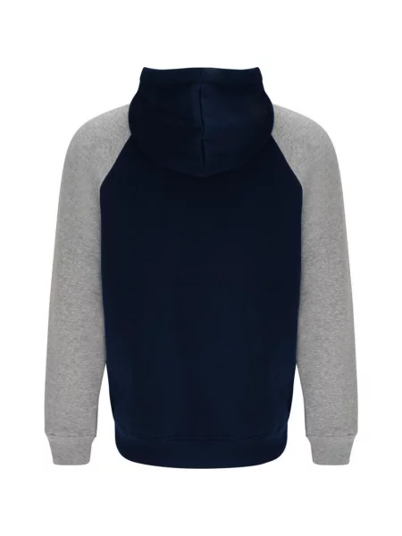 Dwukolorowa Bluza Z Kapturem Badet Dla Dorosłych Unisex szara
